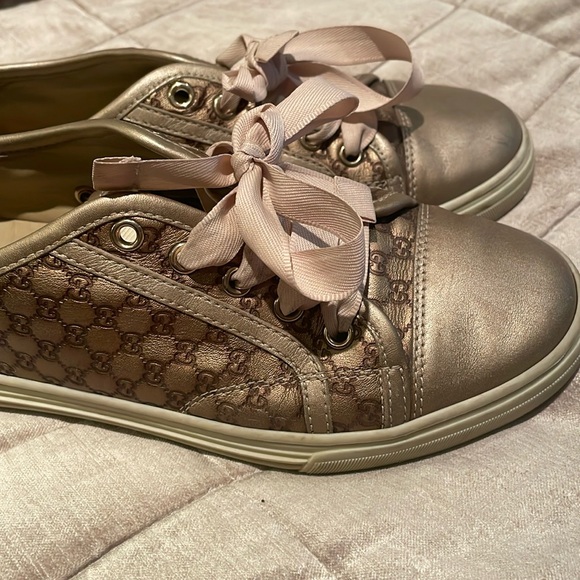 Gucci GG Supreme Leather Trainer Sneakers size 37 Women’s - Picture 1 of 16